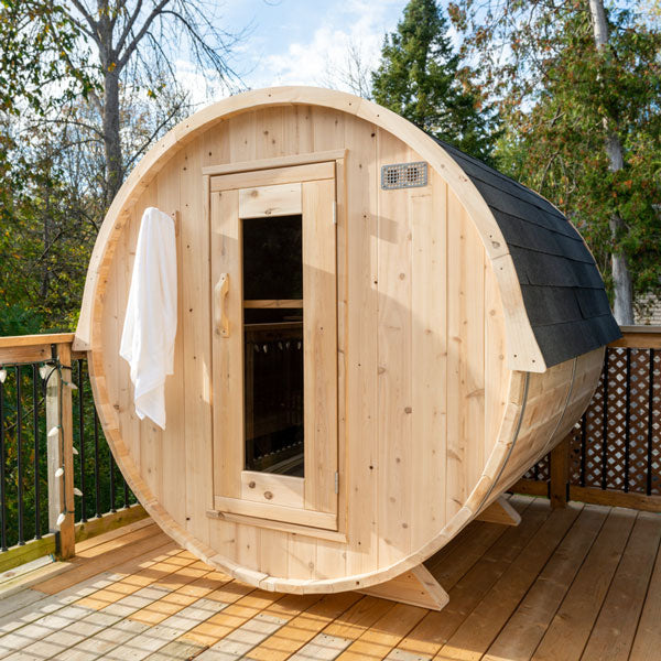 Leisurecraft CT Harmony 4 person Barrel Sauna