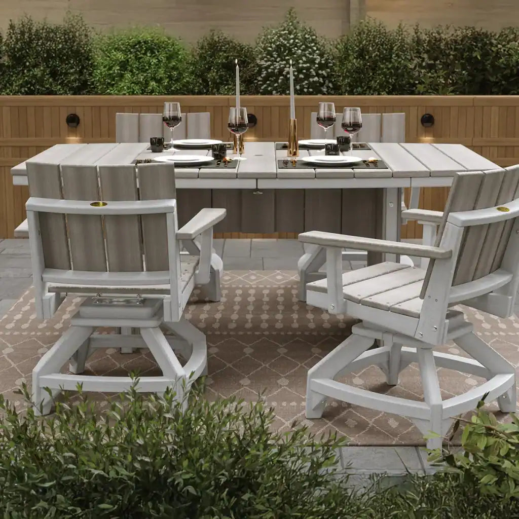 LuxCraft Urban Dining Table with Chairs