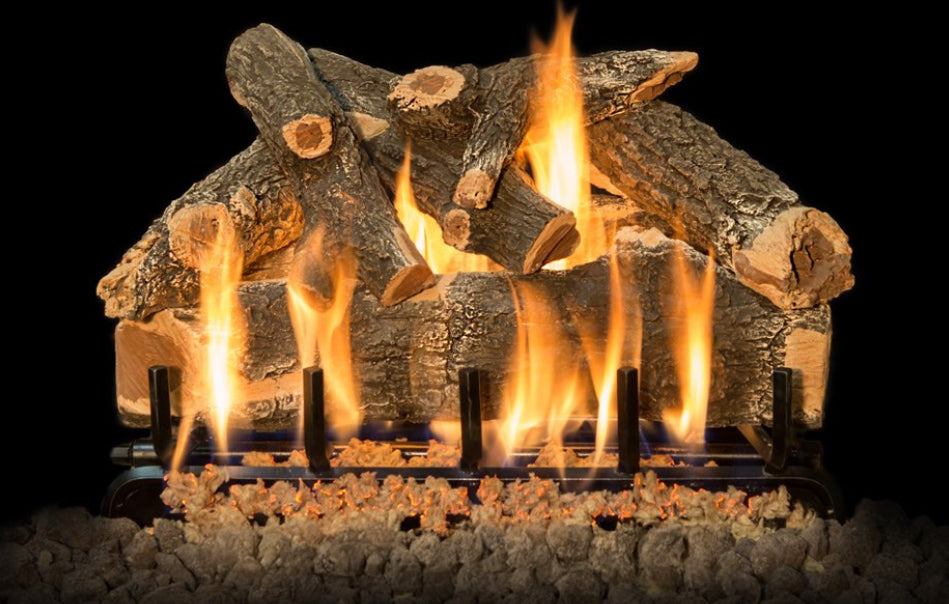 CalFlame- Cancun- Outdoor Fireplace with Bottom Mantel