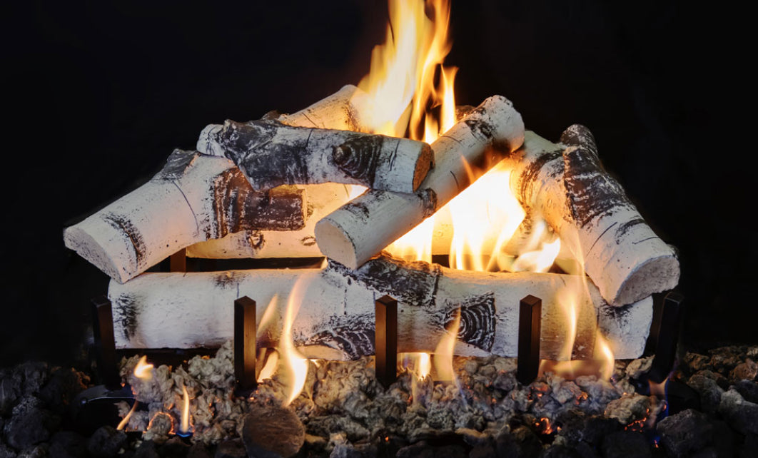 CalFlame- Cancun- Outdoor Fireplace with Bottom Mantel