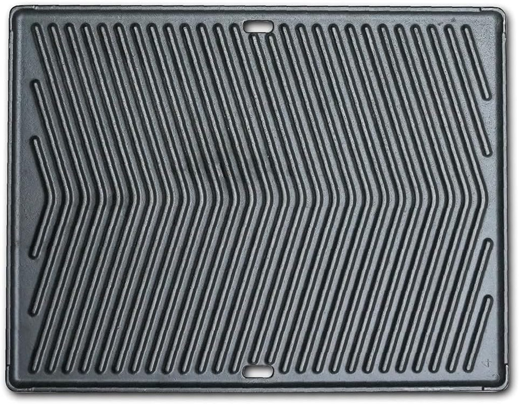 Premium 70"W Black Stainless Steel Outdoor Kitchen Island BBQ Gas Grill with Compact Refrigerator & Rotisserie Burner + Dual Sided Griddle Plate + Charcoal Tray + Natural Gas Conversion Kit