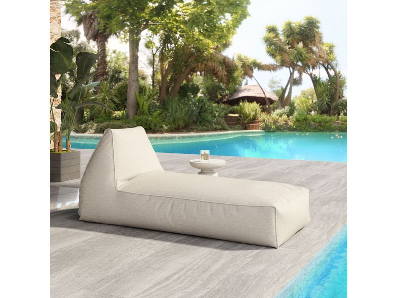 Kalm Chaise Lounge-Beige