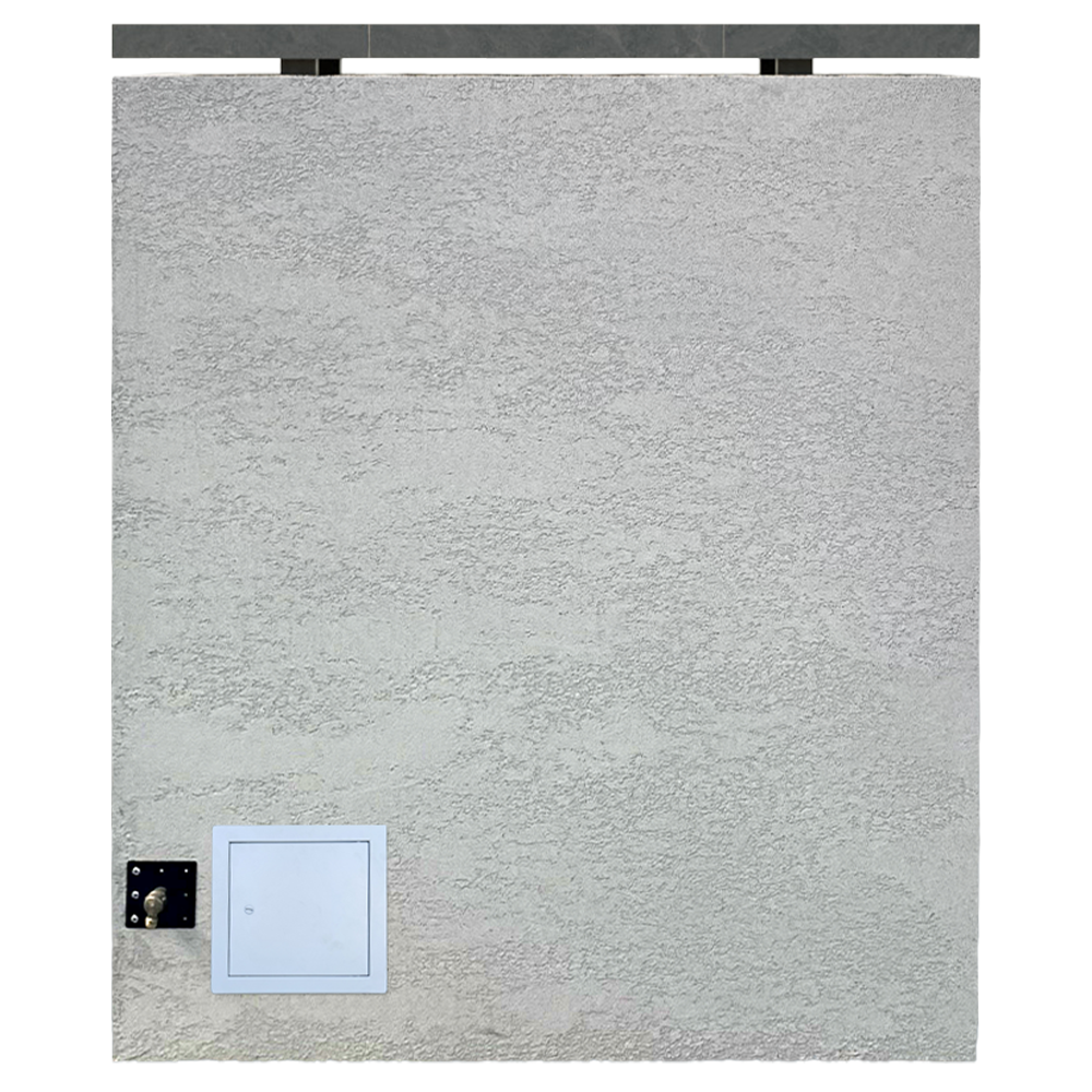 CalFlame- Monterey- Outdoor Fireplace with Bottom Mantel
