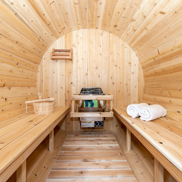 Leisurecraft CT Harmony 4 person Barrel Sauna