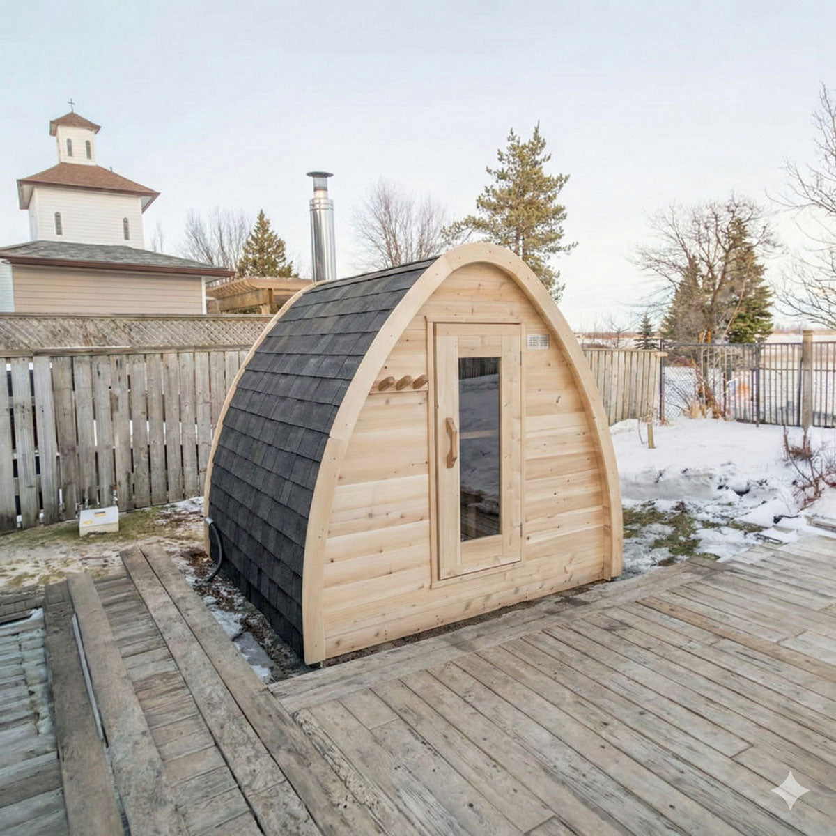 Leisurecraft CT Mini Pod Sauna